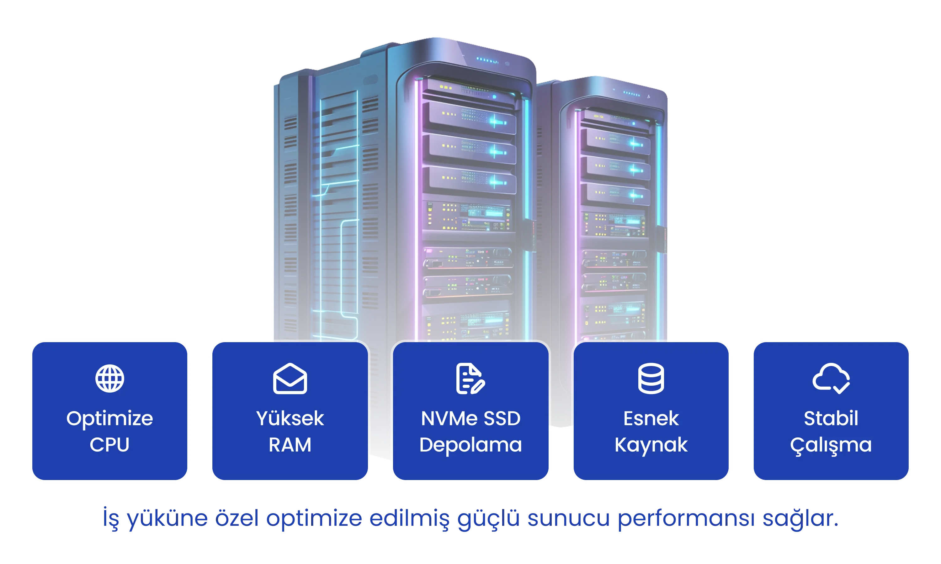 Optimize edilmiş özel sunucular
