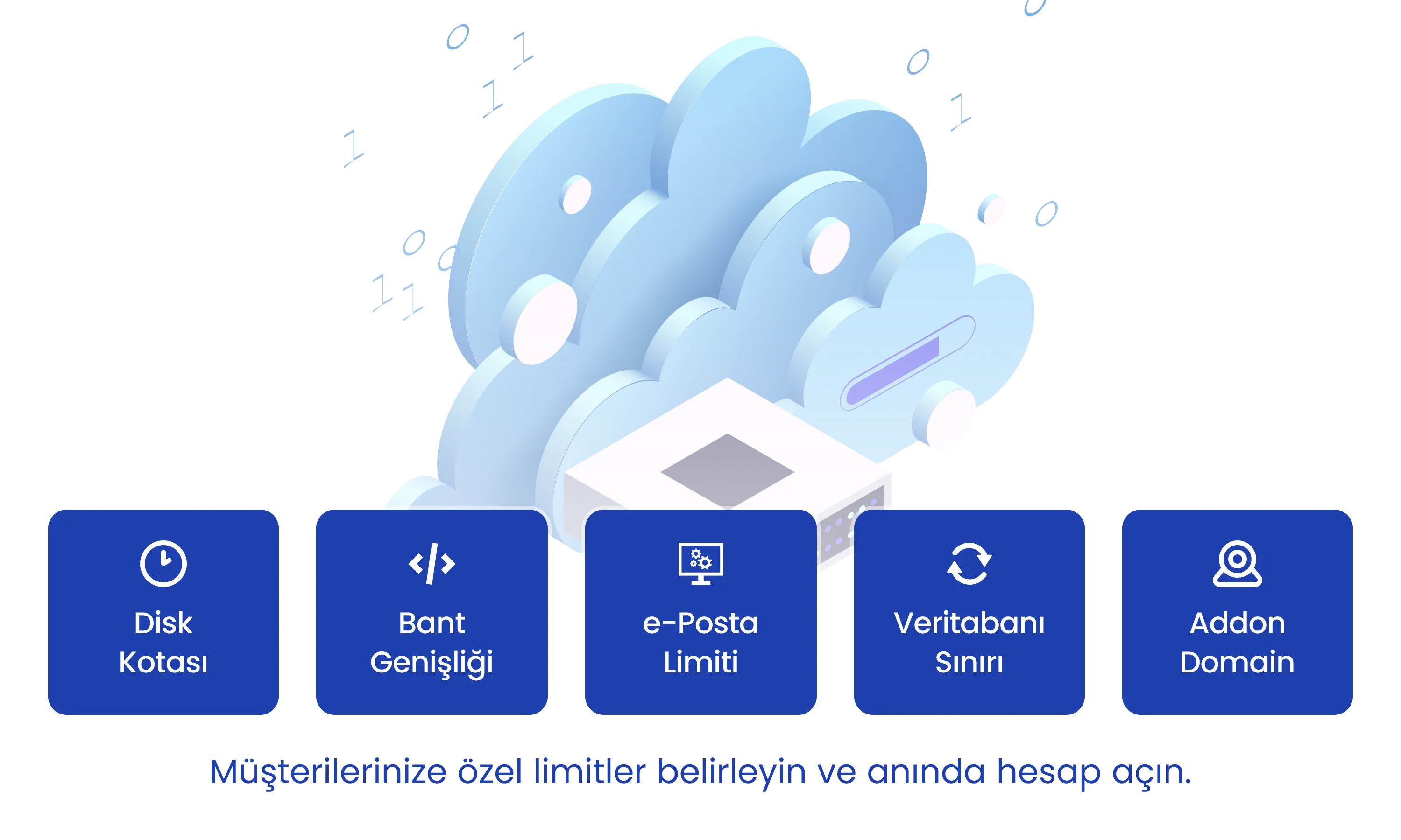 Bayi hosting paket tanımlama ve hesap oluşturma