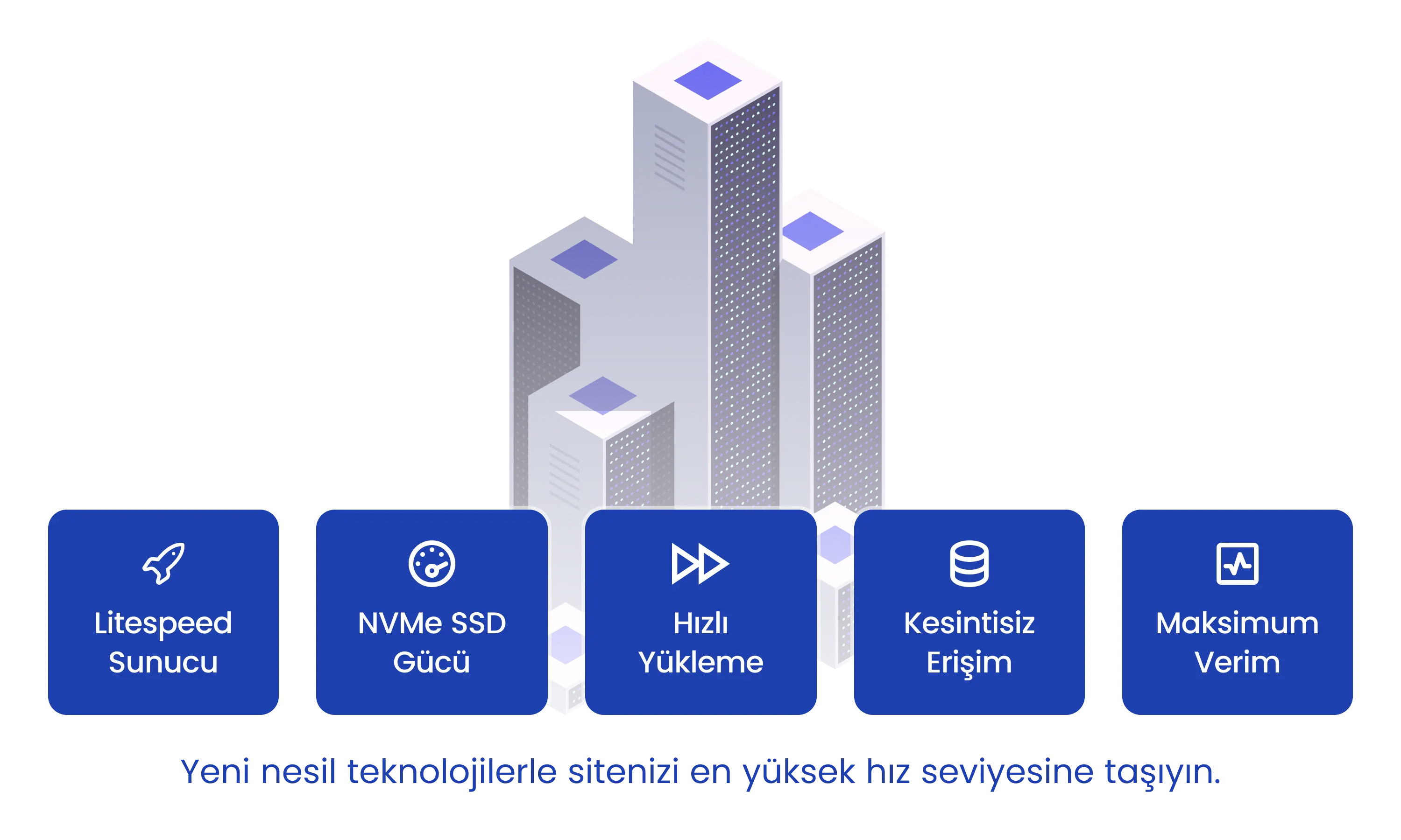 Bayi hosting LiteSpeed ve NVMe performans