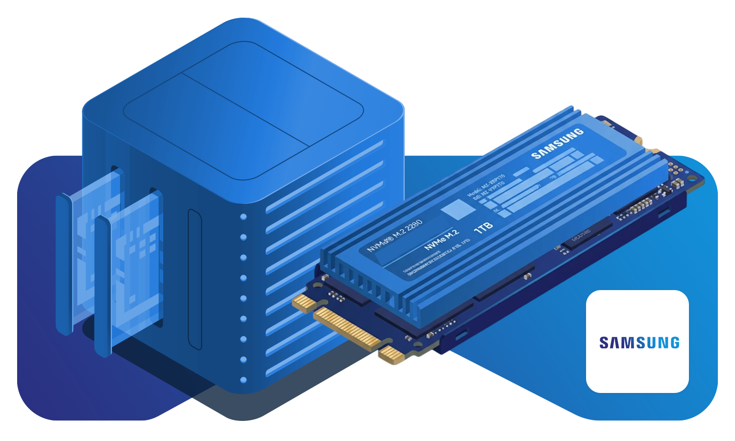 NVMe SSD depolama ile hızlı web hosting